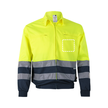 Chaqueta reflectora - Lado derecho