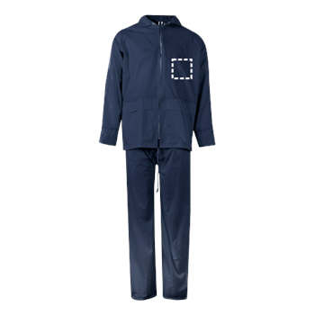 Chaqueta con capucha - Lado derecho