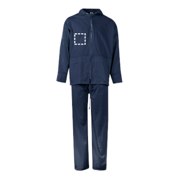 Chaqueta con capucha - Lado izquierdo