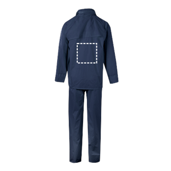 Chaqueta con capucha - Posterior