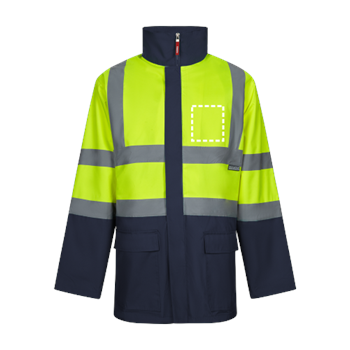 Chaqueta reflectora - Lado derecho