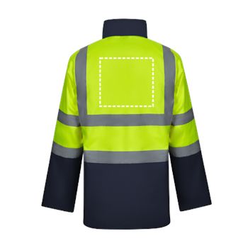 Chaqueta reflectora - Espalda