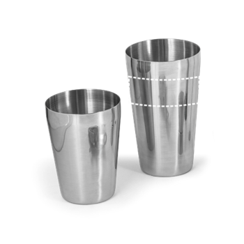 Vaso - Delantera superior