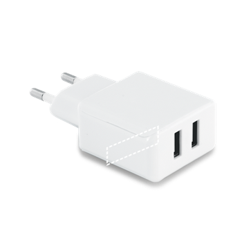 Adaptador corriente - Cuerpo lateral