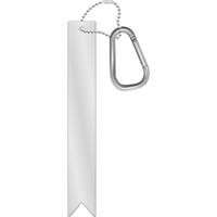 Colgante ligero de PVC reflectante con mosquetón  "RFX™ H-9"