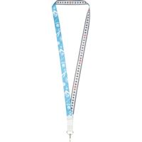 Isla lanyard de 1 metro en PET reciclado con sublimación con cierre de seguridad