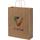 Bolsa de papel kraft 80-90 g/m2 con asas retorcidas, 32 x 12 x 40 cm