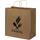 Bolsa de papel kraft 80-90 g/m2 con asas retorcidas, 34 x 20 x 35 cm