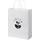 Bolsa de papel kraft 80 g/m2 con asas retorcidas, 25 x 11 x 32 cm