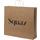 Bolsa de papel kraft 90-100 g/m2 con asas retorcidas, 49.5 x 14 x 44 cm