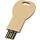 Memoria USB 2.0 de papel reciclado con forma de llave