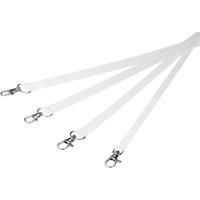 Leia lanyard de RPET en sublimación con 2 mosquetones