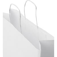 Bolsa de papel kraft 80-90 g/m2 con asas retorcidas, 32 x 12 x 40 cm
