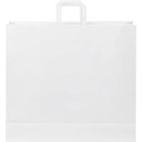 Bolsa de papel kraft 90-100 g/m2 con asas planas, 49.5 x 14 x 44 cm
