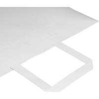 Bolsa de papel de 80-90 g/m2 con asas planas - 32 x 17 x 39 cm "Kraft"