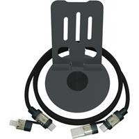 Soporte para teléfono 360° con cable de carga 4 en 1 de 240 W "SCX.design O34"