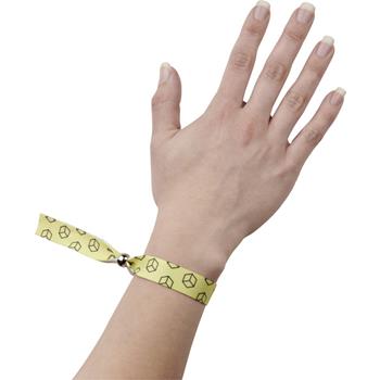 Pulsera para festivales de PET reciclado con cierre de metal "Evi"