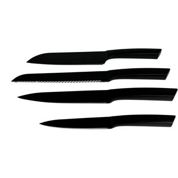 Juego de cuchillos de cocina y tabla de cortar "SCX.design K04"