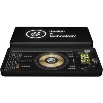 Batería externa inalámbrica magnética de 5000 mAh y 5 W "SCX.design P19"