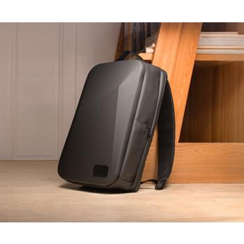 Mochila con protección, batería externa integrada de 10 000 mAh y cable de carga 3 en 1 "SCX.design L12"