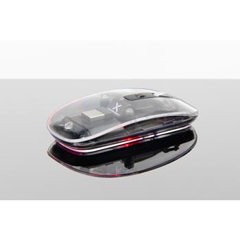 Ratón inalámbrico transparente multimodo Bluetooth® de 2,4 GHz "SCX.design O24"