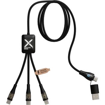 Set de cables y adaptadores 65W "SCX.design C55"