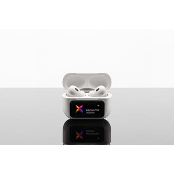Auriculares con ANC y estuche de carga interactivo con pantalla táctil "SCX.design E26"
