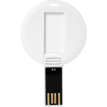 Memoria USB tarjeta de crédito redonda